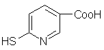 6-Mercaptonicotinic  acid    