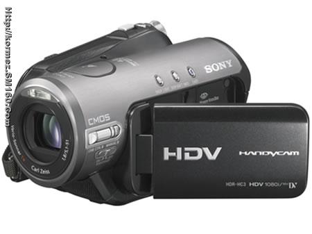 Sony HDR-HC3 HDV 1080i Handycam Camcorder