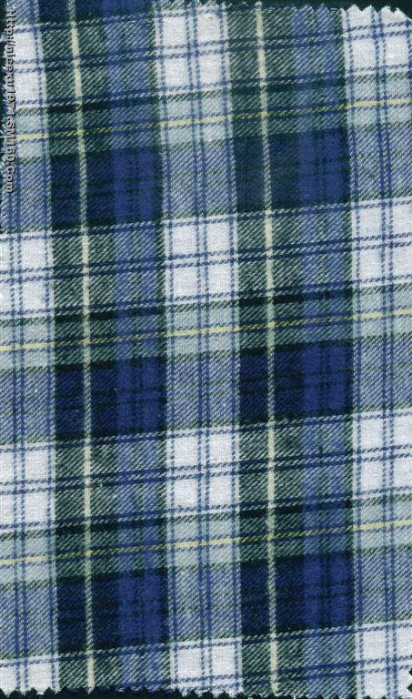 sell yarn dyed flannel fabric