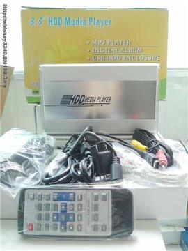 Hdd Media Player 3.5 DIVX  supports NTFS file system