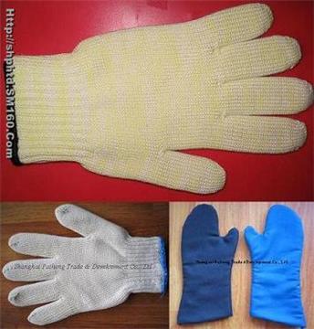 Nomex/Kevlar Heat resistant glove/ BBQ glove/Oven glove