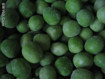 frozen green peas