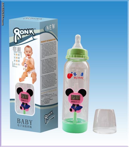 BABY FEEDING BOTTLE (Display-thermometer )