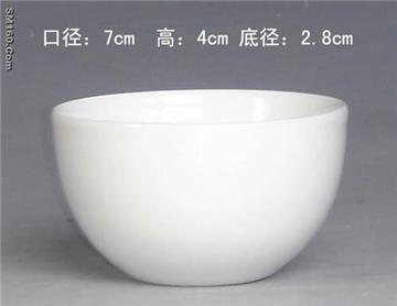 white bowl