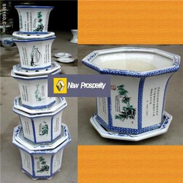 enamel pottery pot