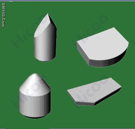 Tungsten carbide Cool mining bits