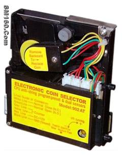 top inserting coin selector