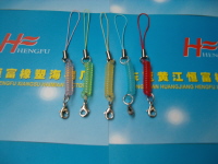 Plastic Spring key chain