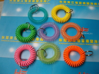 plastic spring bracelet