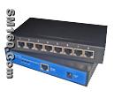 8 port RS232 or RS485 serial server