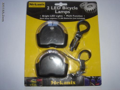 2 LED Bicycle light set
