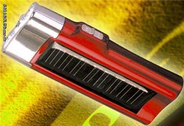 Solar-powered flashlight (1506B-3 type) 