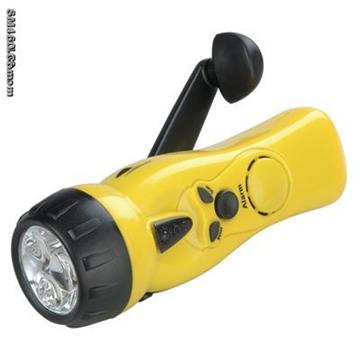 Charging LED flashlight, cell phone / radio-1201 