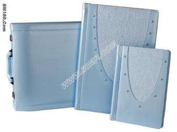 leather photo album