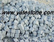 Granite cobble and cube