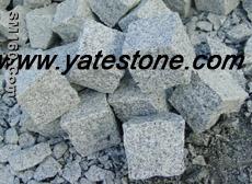 Granite cobble and cube 