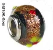 handcraft sterling silver core lampwork glass beads