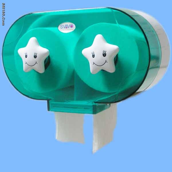 Roll tissue dispenser