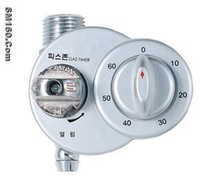 Safety gas timer valve (for cylinder)