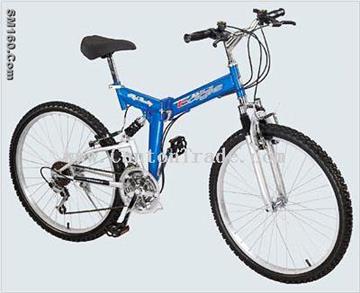New Racing Suspension Adult Mountain Folding Bike (39326SF02B)