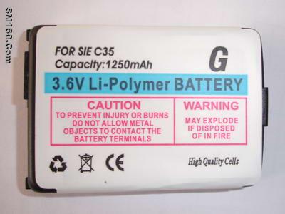 mobile phone battery for siemens 