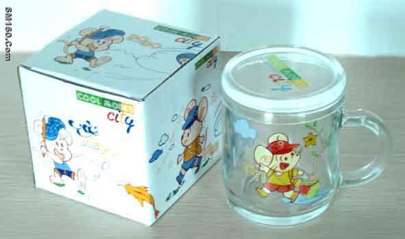 cups set, a cups with glass cover G-114