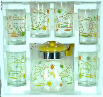 glass teaset SP107-7