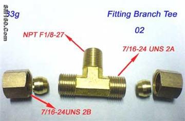 BRASS COMPRESSION PIPE FITTINGS