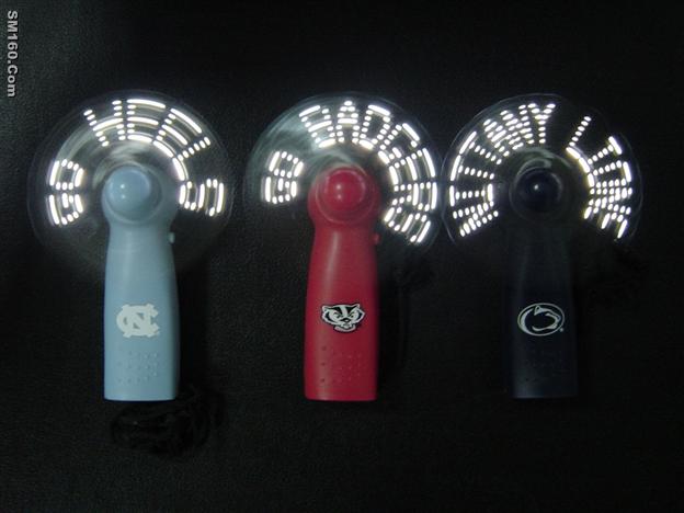 led message fan