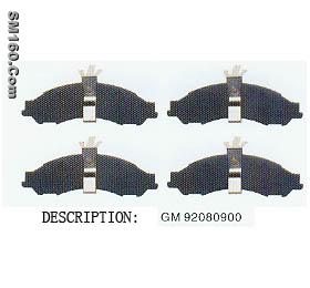 Brake pad for GM
