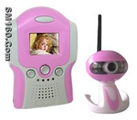 2.4GHz Wireless Palm 1.5 inch Baby Monitor