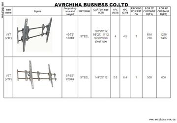 LCD TV Mount V4-F/V5-T