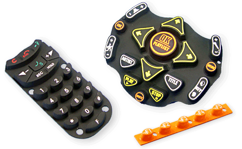 silicone rubber keypads