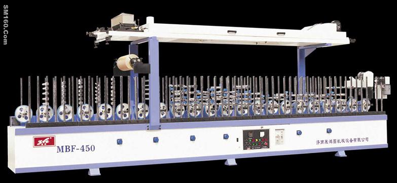 MBF-450 Door Edge Wrapping Machine (Scale Gluing)