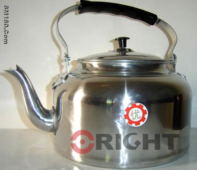  Aluminum Polished tea kettle  