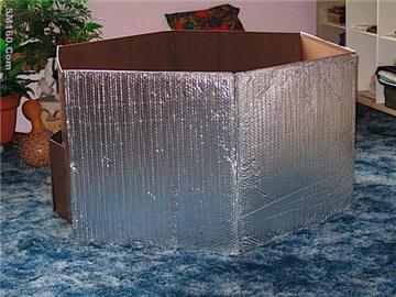 PET aluminum bubble insulation