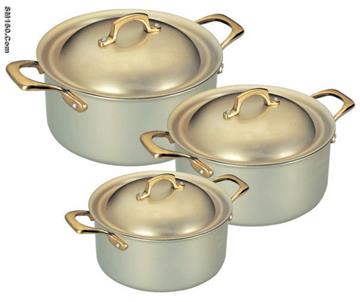 Aluminum Double Hand Saucepot 