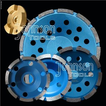 single row diamond grinding cup wheel