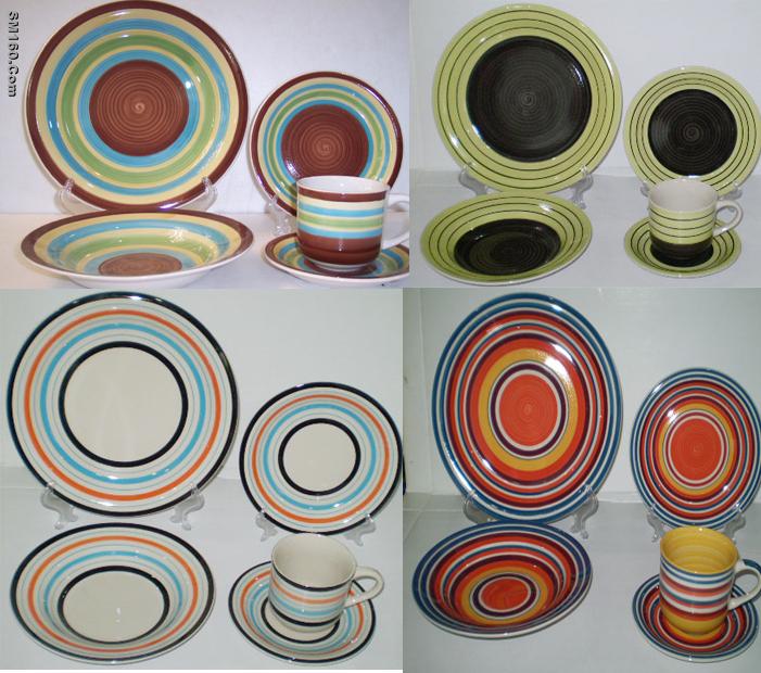30pcs stoneware dinner set 