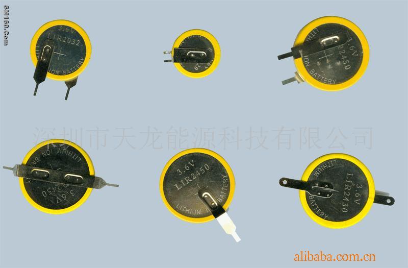 Rechargeable Li-ion Button Battery LIR2477