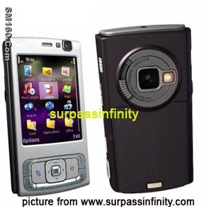 Mobile phone N95/Bluetooth/1.3MP Camera/MP3 MP4/QVGA display 2.6