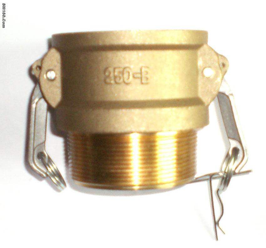Brass camlock coupling