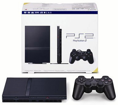 Sony Playstation2 Black Slimline Version