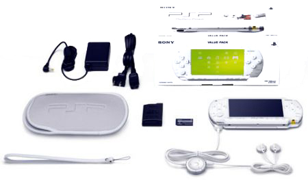 Sony PSP Value Pack White