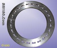 concrete pile end plate