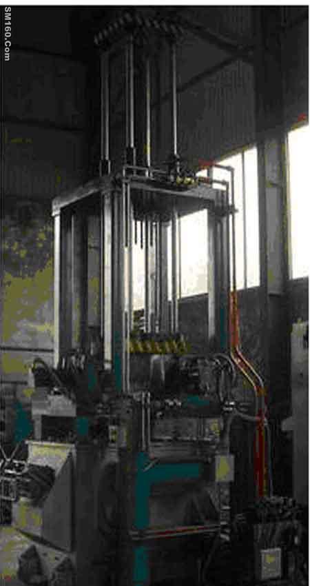 low pressure foundry machine