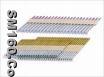 Plastic collated strip nails