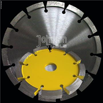Laser welded tuck point blade