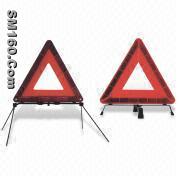 E-mark-certified Warning Triangles in Different Sizes
