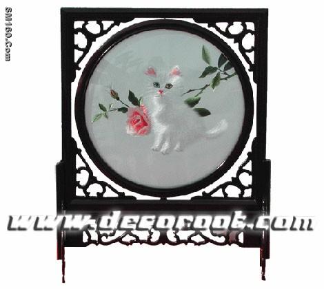 double-faced embroidery
